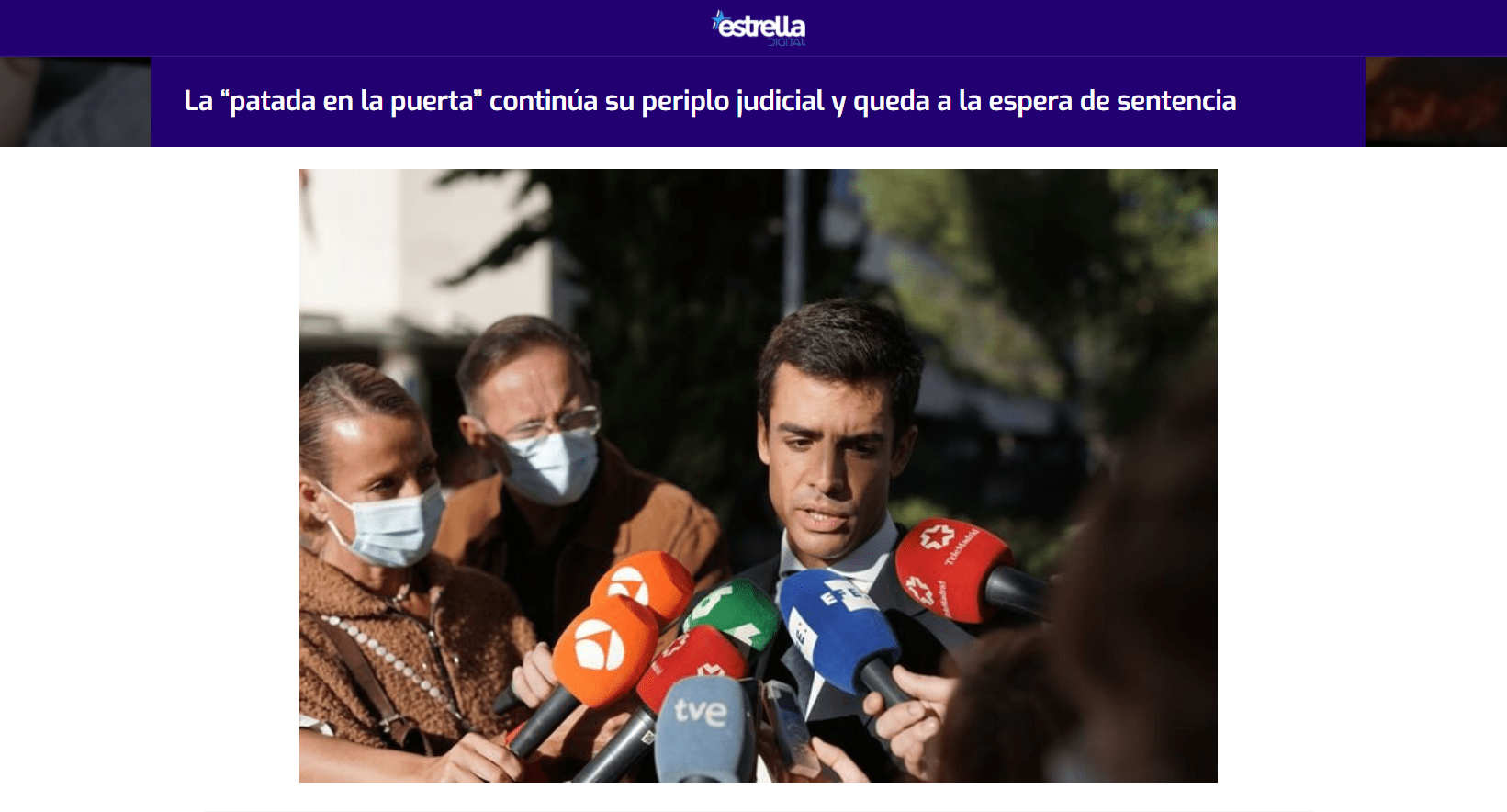 La “patada en la puerta” continúa su periplo judicial y queda a la espera de sentencia